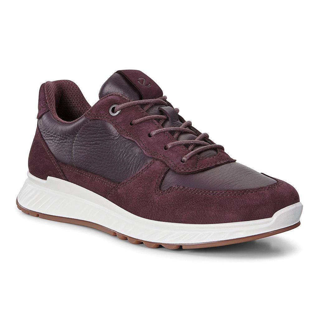 Ecco St.1 Womens Sneakers Purple Sales - India JTG-872419